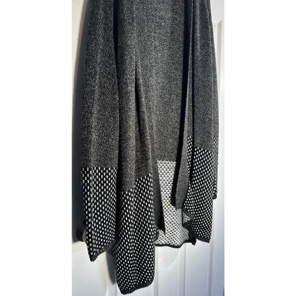 Avenue Open Front Draped Cardigan Sweater - Plus Size 26/28 - Picture 9 of 9